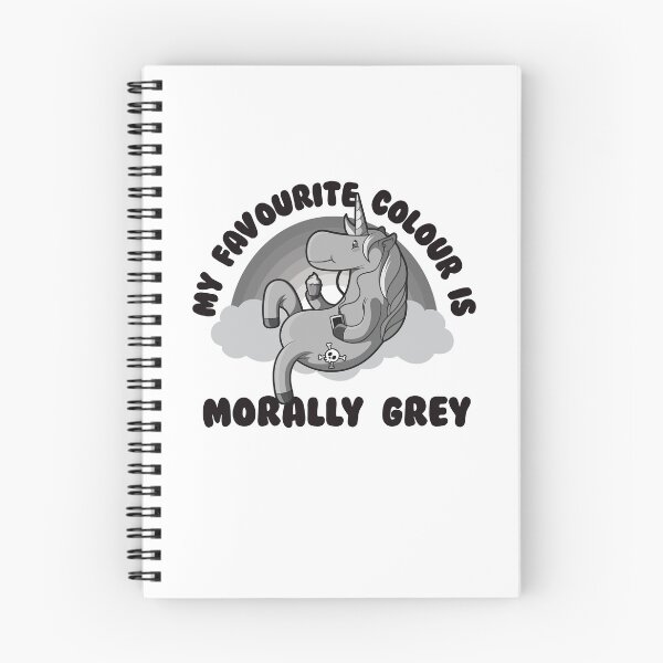Item preview, Morally Grey unicorn (UK spelling) designed and sold by messy-nessie.