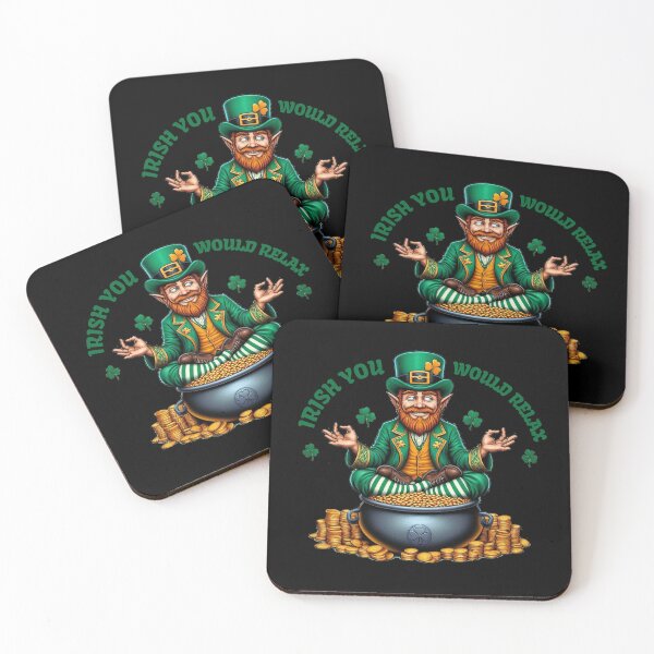 Item preview, Irish You Would Relax - St. Patrick’s Day I Leprechaun designed and sold by TeesByAngelzB.