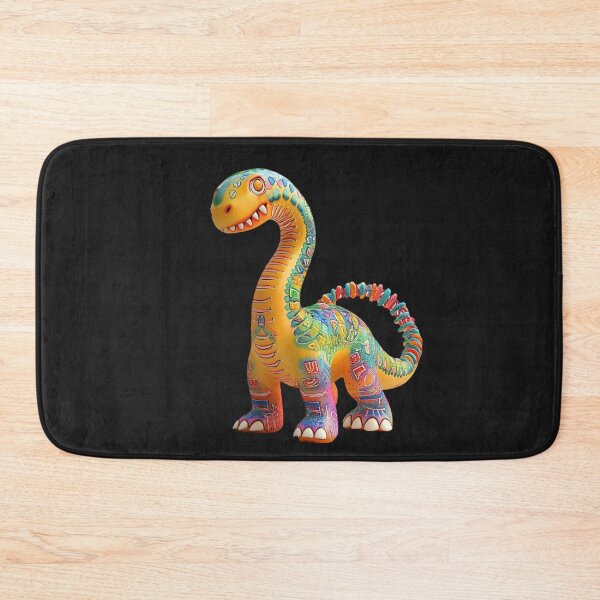 Item preview, Yellow Dino: Yellow Astek Dinossaur designed and sold by SoundsoftheSun.