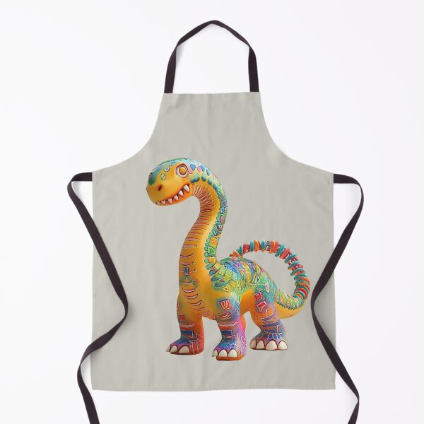 Item preview, Yellow Dino: Yellow Astek Dinossaur designed and sold by SoundsoftheSun.
