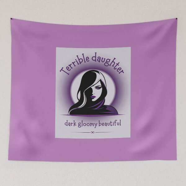 Item preview, Terrible Daughter Gothic Aesthetic | Dark Gloomy Beautiful Alt Fashion designed and sold by ruthoarabia.