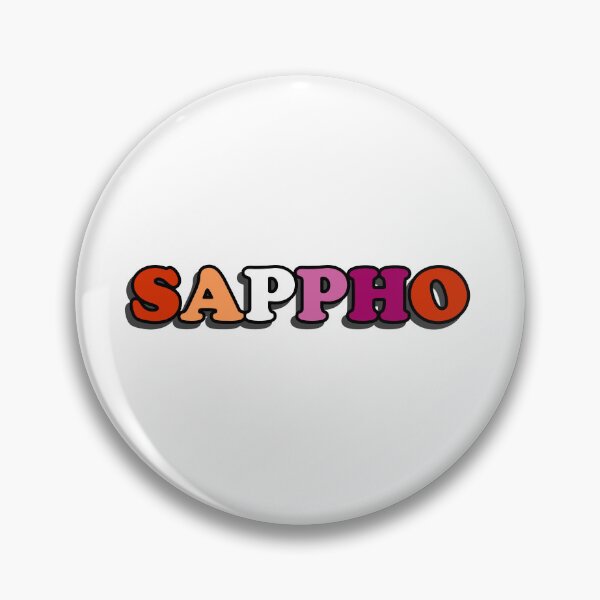 Item preview, sappho - lesbian pride flag designed and sold by wordswithfonts.
