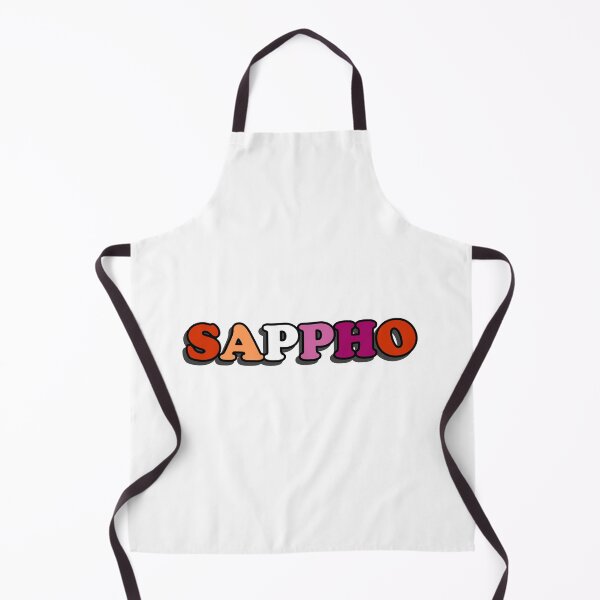 Item preview, sappho - lesbian pride flag designed and sold by wordswithfonts.
