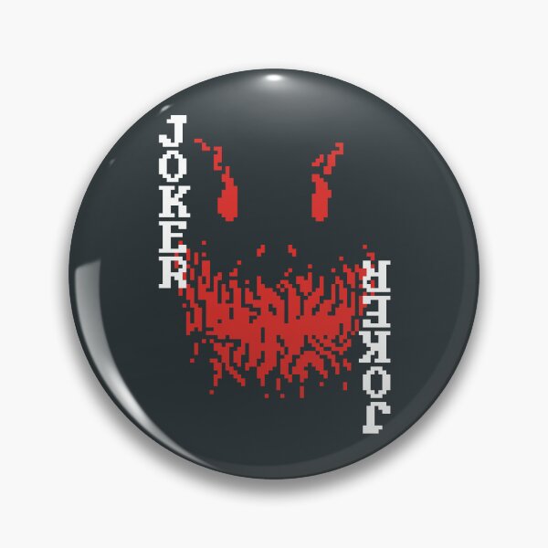 Item preview, Playing Card Jocker - SCARY FACE (Large) designed and sold by My Smilie Face.