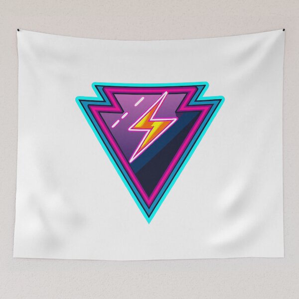 Aperçu de l'œuvre Vibrant Neon Glow – Retro Futuristic Aesthetic créée et vendue par Timegraf.