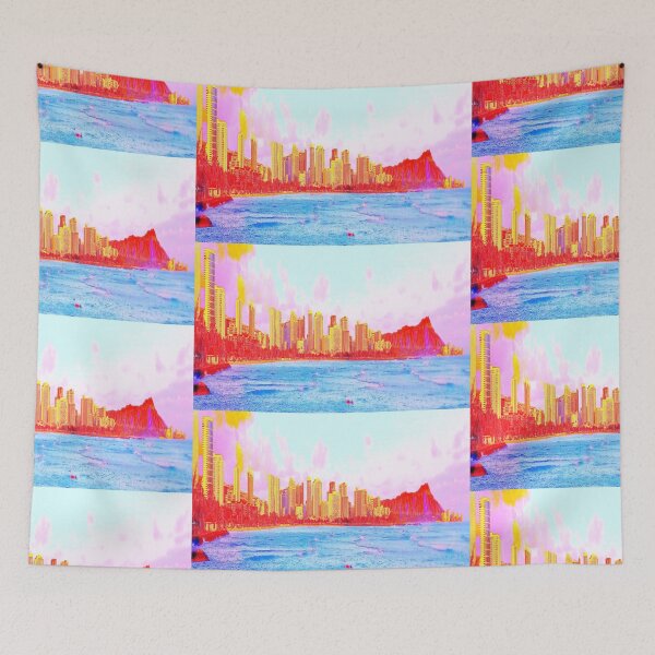 Item preview, Waikiki From Kaka'ako Waterfront Park III designed and sold by R-F-B.