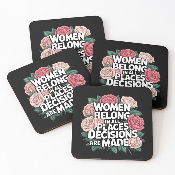 Item preview, Women Belong In All Places Decisions Are Made - International Women’s Day | 8th March designed and sold by TeesByAngelzB.