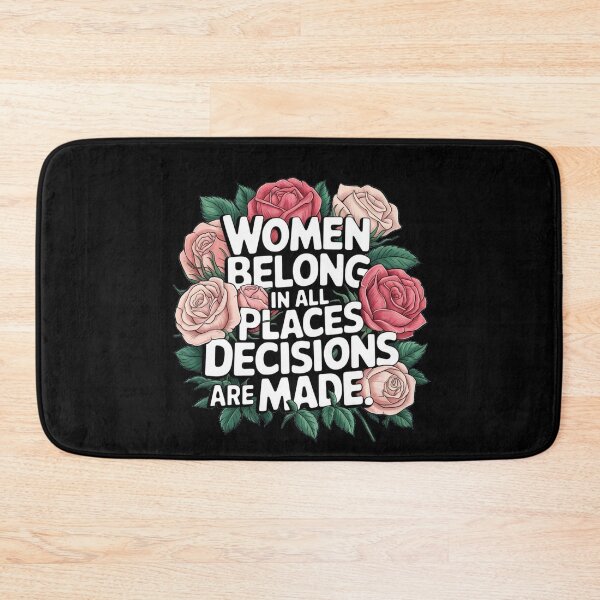 Item preview, Women Belong In All Places Decisions Are Made - International Women’s Day | 8th March designed and sold by TeesByAngelzB.