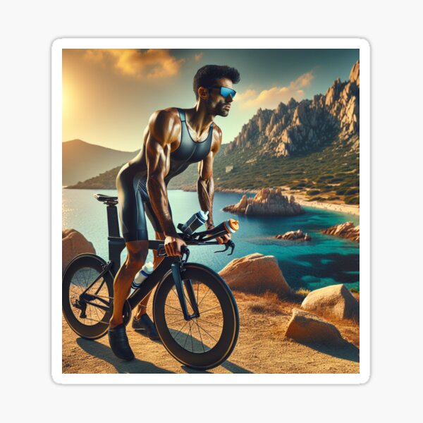 Item preview, Triathlon Beast - Ride the Edge designed and sold by Triathlongram.