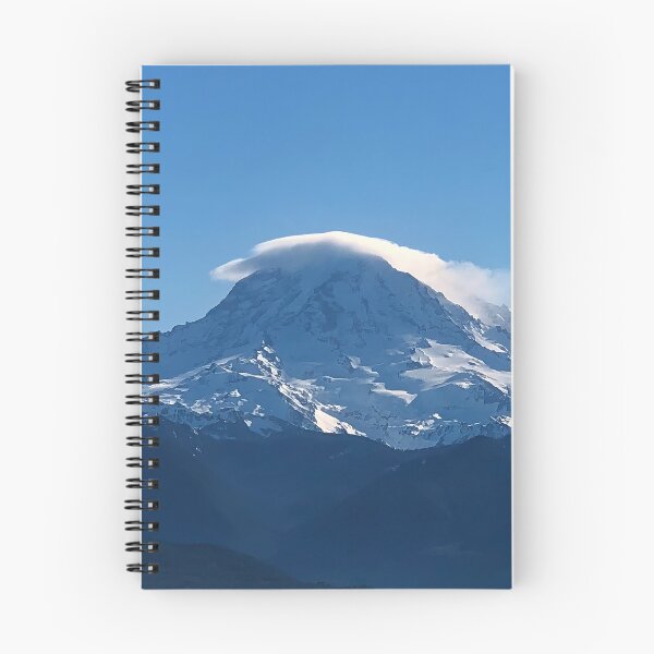 Artikelvorschau, Mount Rainier mit Linsenwolke entworfen und verkauft von flyscenicair.