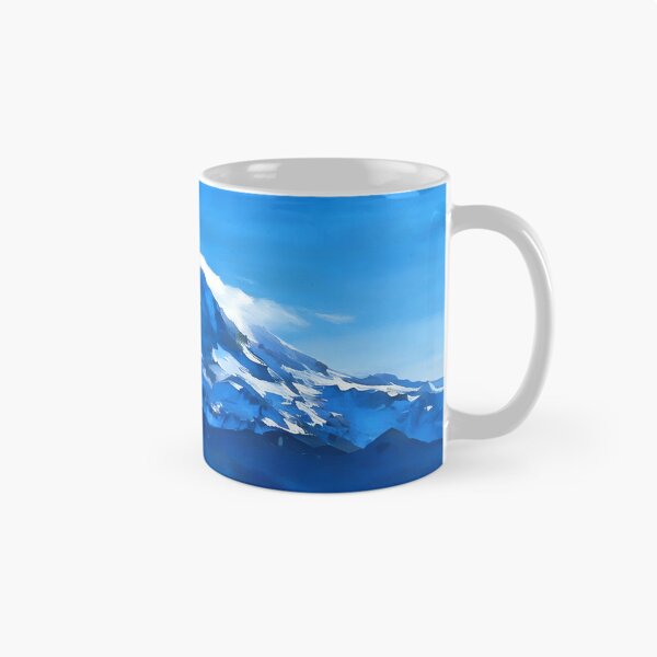 Item preview, Mount Rainier with lenticular cloud (Impressionist) designed and sold by flyscenicair.