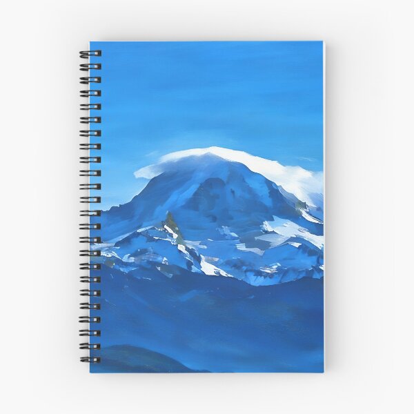 Artikelvorschau, Mount Rainier mit Linsenwolke (Impressionistisch) entworfen und verkauft von flyscenicair.