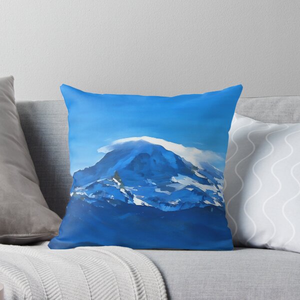 Artikelvorschau, Mount Rainier mit Linsenwolke (Impressionistisch) entworfen und verkauft von flyscenicair.