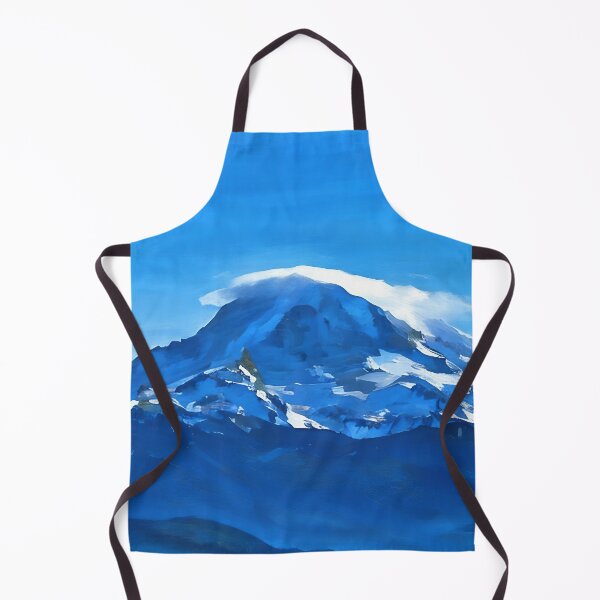 Item preview, Mount Rainier with lenticular cloud (Impressionist) designed and sold by flyscenicair.