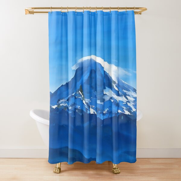 Item preview, Mount Rainier with lenticular cloud (Impressionist) designed and sold by flyscenicair.