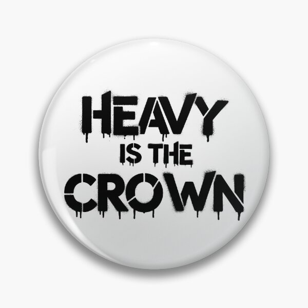 Item preview, LP - Heavy Is the Crown (Black Letters) - Stencil Graffiti Style designed and sold by GraffitiLab.