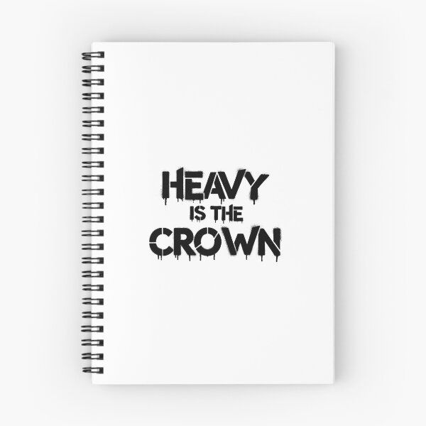 Item preview, LP - Heavy Is the Crown (Black Letters) - Stencil Graffiti Style designed and sold by GraffitiLab.
