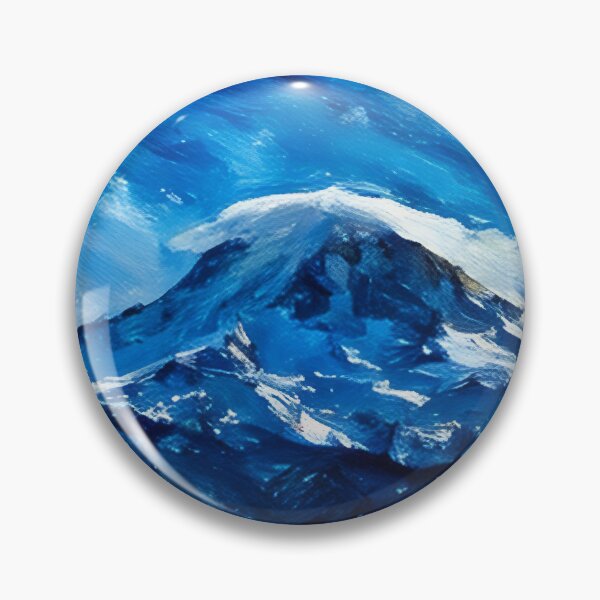 Item preview, Mount Rainier with lenticular cloud (Pastel) designed and sold by flyscenicair.