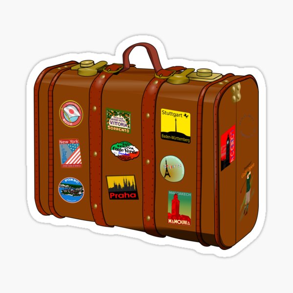 Luggage Stickers for Sale