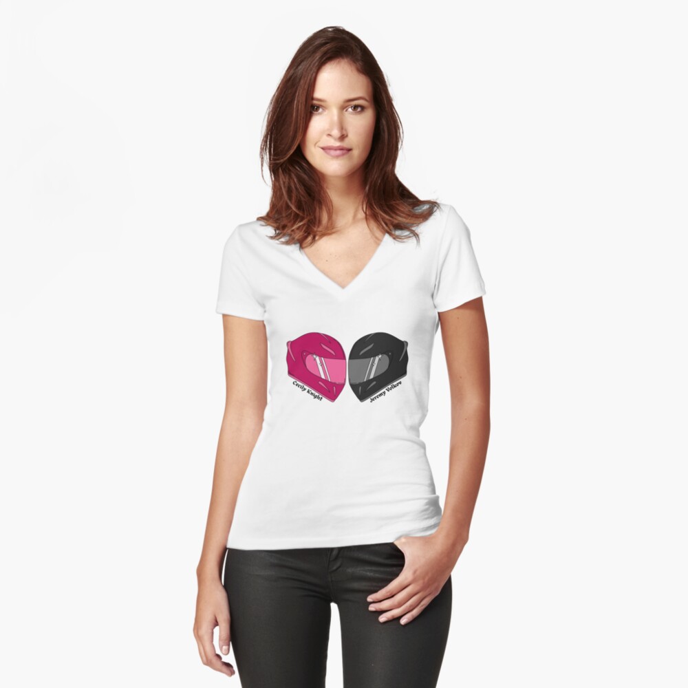 Artikel-Vorschau von Tailliertes T-Shirt mit V-Ausschnitt, designt und verkauft von burrowdesigns.
