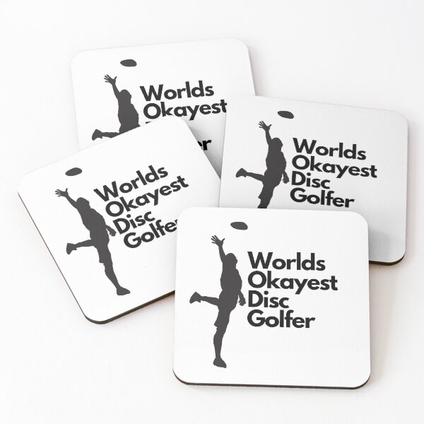 Item preview, Worlds Okayest Disc Golf designed and sold by Nerdybirdy73.