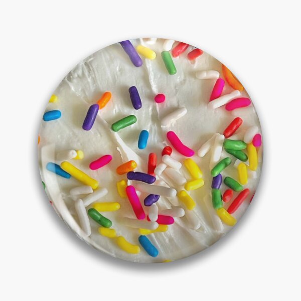Item preview, White Frosted Cake with Sprinkles  designed and sold by LisaMPierce1990.