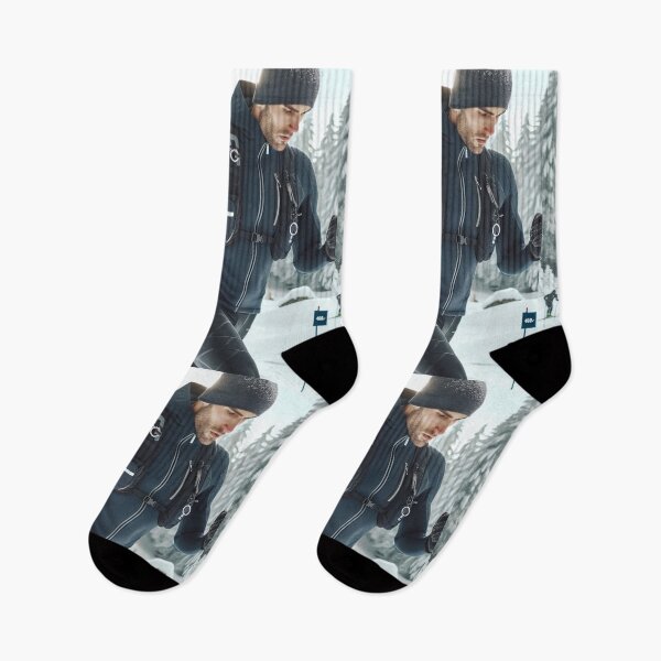 Item preview, Frozen Grit - Triathlete Racing Through Snow designed and sold by Triathlongram.