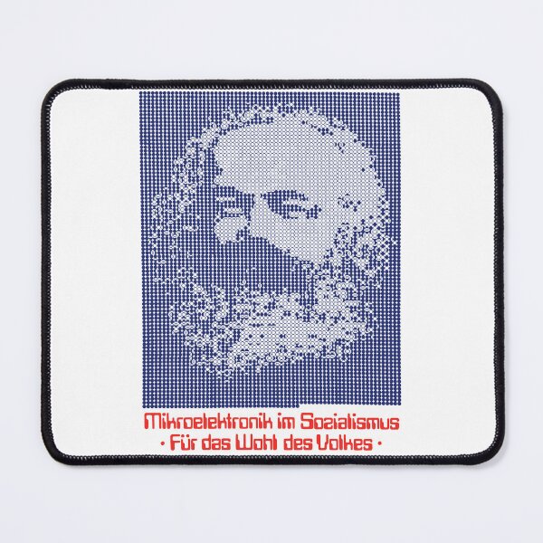 Item preview, Microelectronics in Socialism For The Welfare of the People - East German Soviet Propaganda designed and sold by SpaceDogLaika.