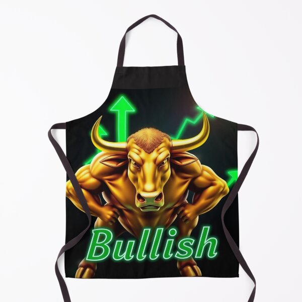 Artikelvorschau, Auffälliges goldenes Bullish T-Shirt für Finanzmacht entworfen und verkauft von TshirtTown88.