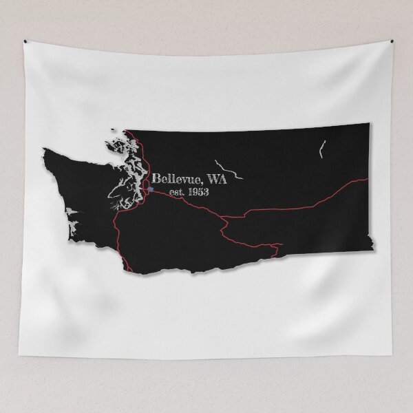 Item preview, Bellevue, WA designed and sold by PhilbonianDezin.