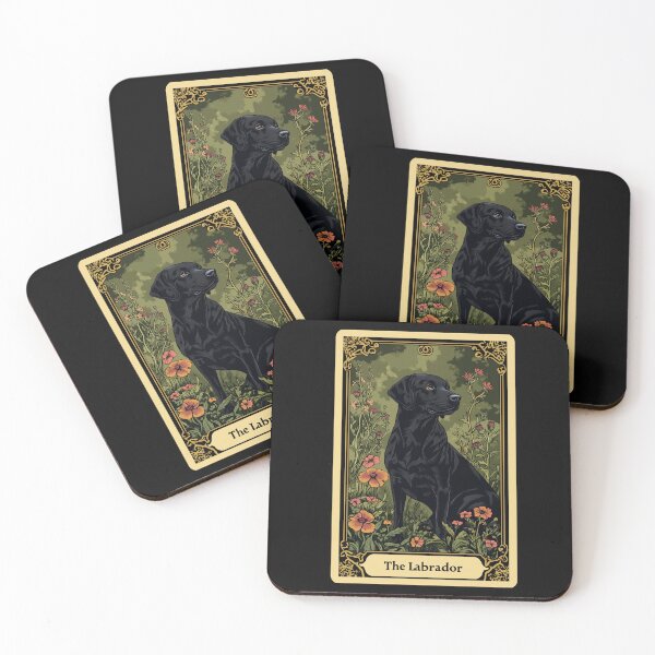 Item preview, Black Labrador Tarot  designed and sold by TheAnimalZ00.