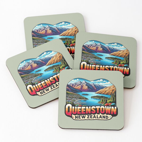 Item preview, Queenstown, New Zealand designed and sold by Myra365Art.