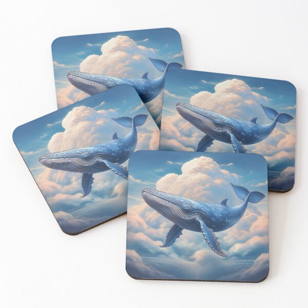 Item preview, Blue Whale Up High designed and sold by artisticoping.