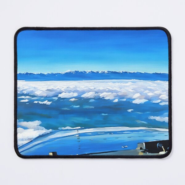 Item preview, Flying to Olympic National Park (Impressionist) designed and sold by flyscenicair.