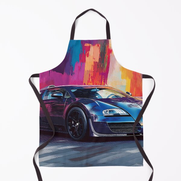 Item preview, Midnight Blue Bugatti Veyron – Sleek Pop Art Wall Art III designed and sold by AutoPopStudio.