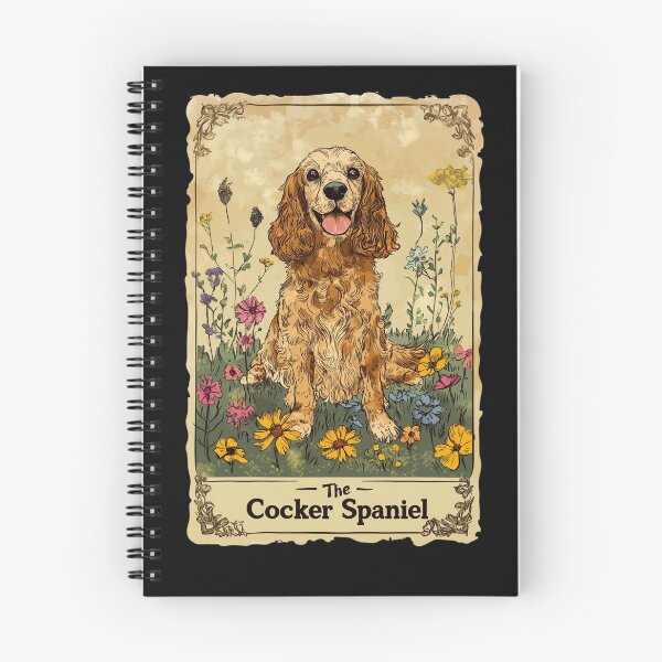 Item preview, Cocker Spaniel Tarot Card designed and sold by TheAnimalZ00.