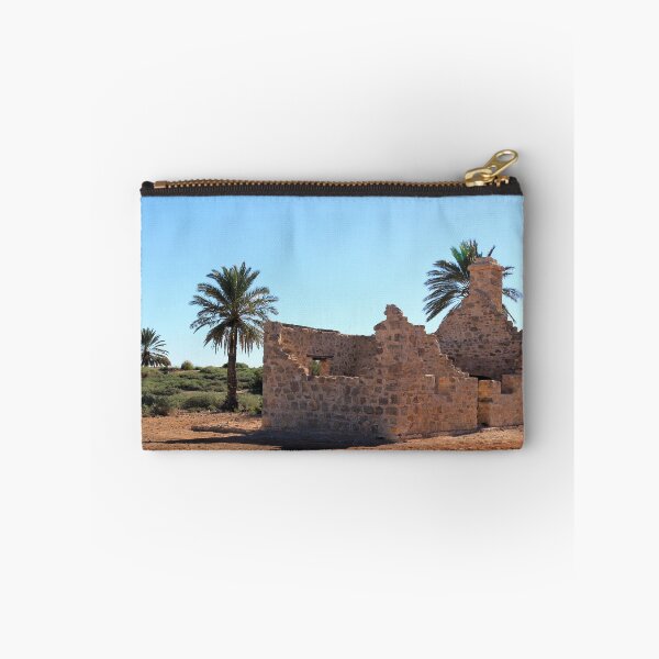 Item preview, Dalhousie station ruins with a Date Palm designed and sold by BirdsAlive.