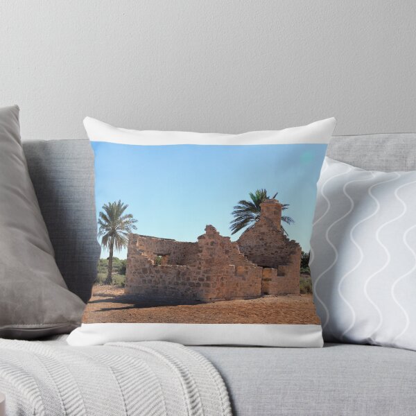 Item preview, Dalhousie station ruins with a Date Palm designed and sold by BirdsAlive.