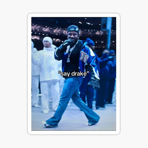 Aperçu de l'œuvre Contexte de la chanson « Say Drake » de Kendrick Lamar au Super Bowl créée et vendue par luveyart.