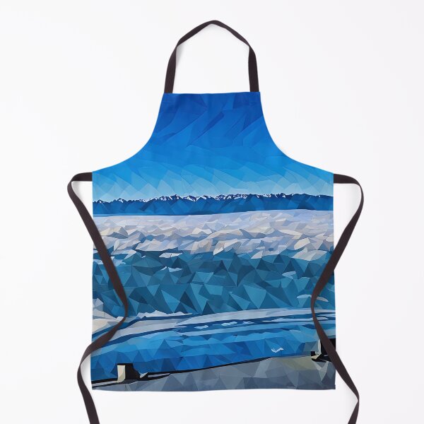 Item preview, Flying to Olympic National Park (Poly Art) designed and sold by flyscenicair.