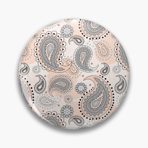 Item preview, Tribal paisley pattern bright traditional beige designed and sold by fuzzyfox.