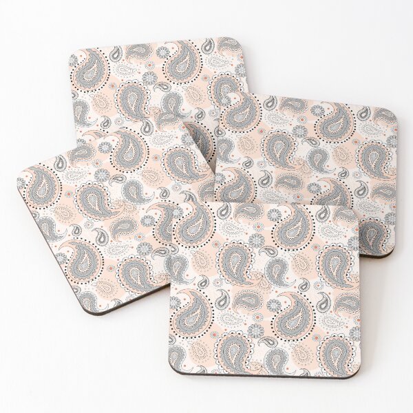 Item preview, Tribal paisley pattern bright traditional beige designed and sold by fuzzyfox.