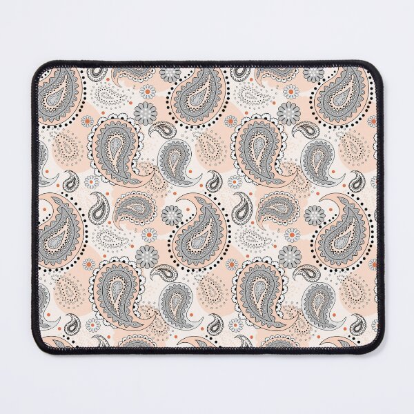 Item preview, Tribal paisley pattern bright traditional beige designed and sold by fuzzyfox.