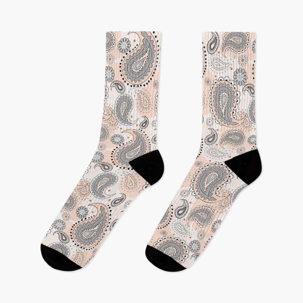 Item preview, Tribal paisley pattern bright traditional beige designed and sold by fuzzyfox.
