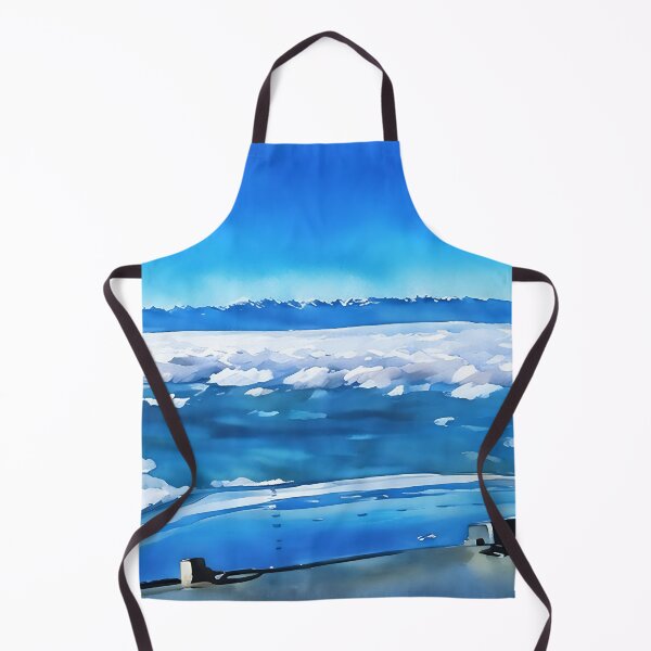Item preview, Flying to Olympic National Park (Watercolor) designed and sold by flyscenicair.