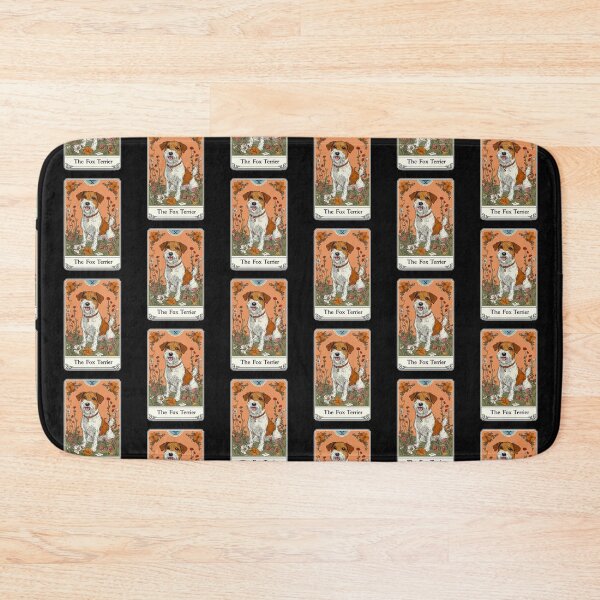 Item preview, Wire Fox Terrier Tarot Card designed and sold by TheAnimalZ00.
