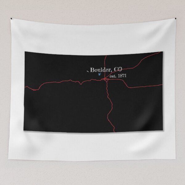 Item preview, Boulder, CO designed and sold by PhilbonianDezin.