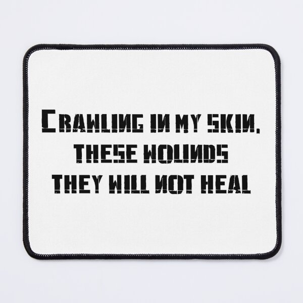 Item preview, LP - Crawling in my skin (Black letters) designed and sold by GraffitiLab.