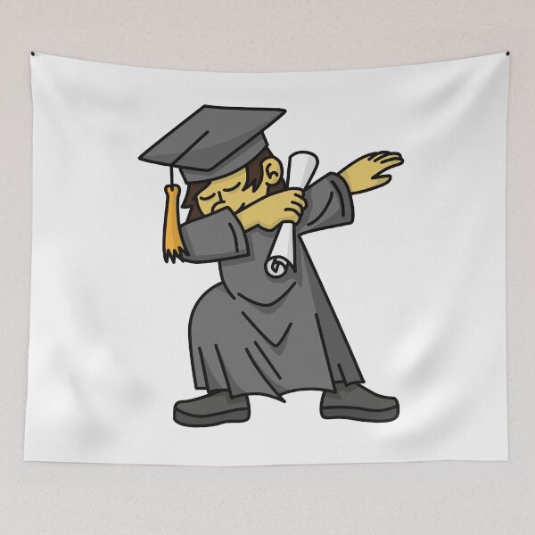 Item preview, Asian boy student dab dabbing graduation school designed and sold by LaundryFactory.