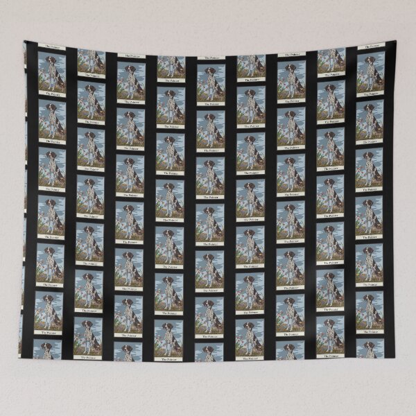 Item preview, German Shorthaired Pointer Tarot Card designed and sold by TheAnimalZ00.
